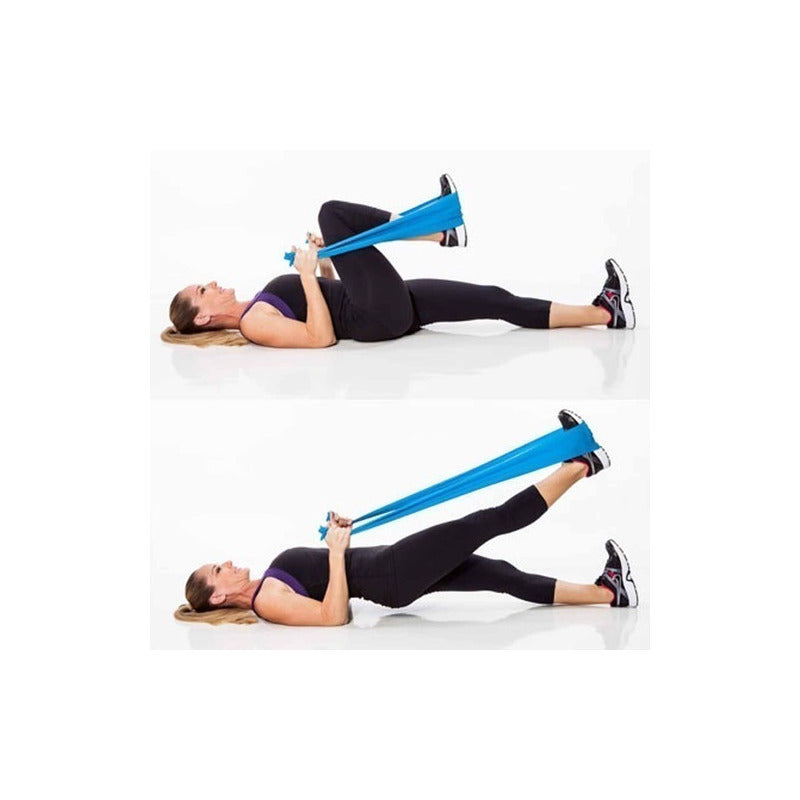 Bandas Elasticas 5 Pcs Mas Bolso Resistencia Entrenamiento