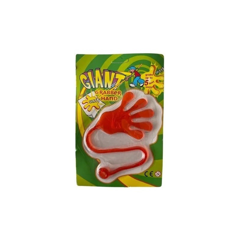 Mano Pegajosas Juguete Pegajoso Colores Disponibles X 6unid
