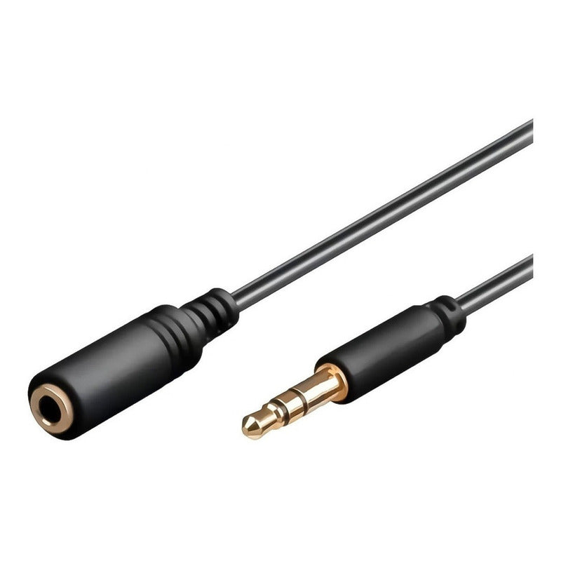 Cable De Audio Alargador Auxiliar Jack 3.5mm 1.5 Metros