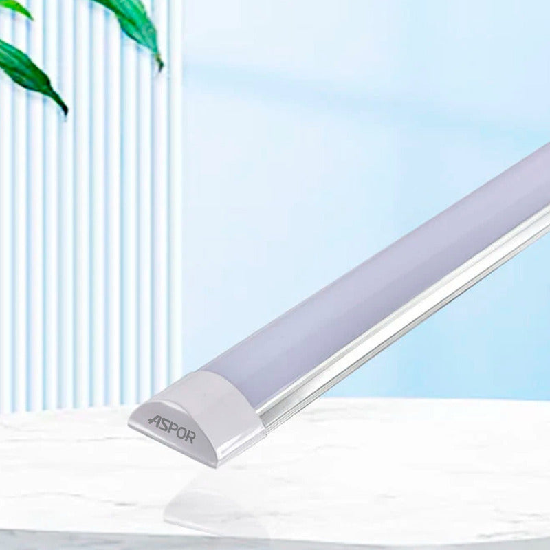 Foco Luz Led Plano 18w Canaleta 60cm Corredera Luz Fria