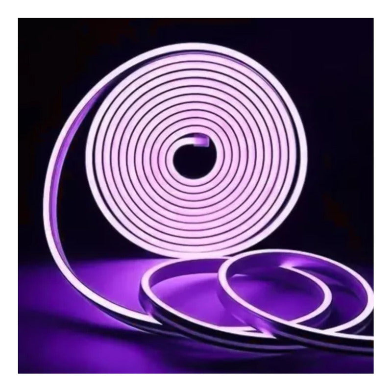 Cinta Led Tira Neon Flex De 5 Metros Luz 12v