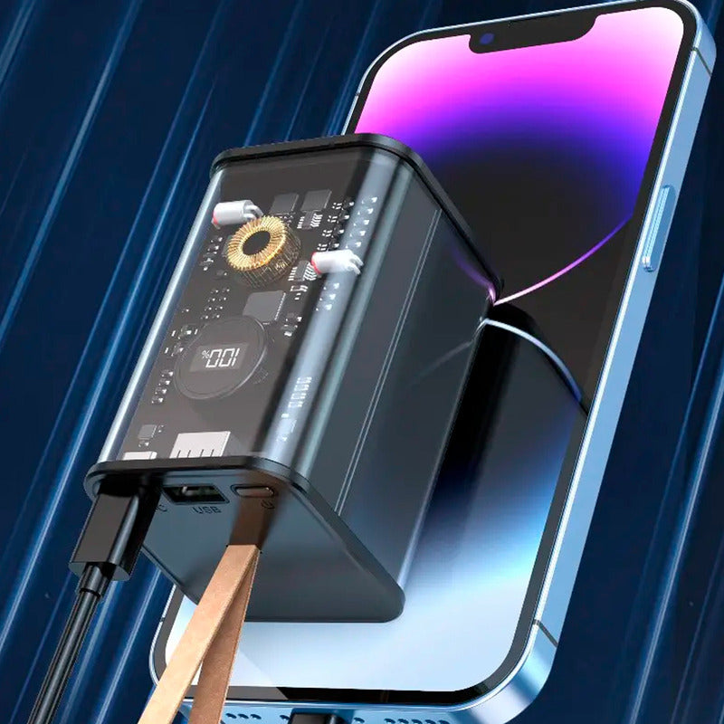 Bateria Portatil 20000mah Powerbank Gan 65w