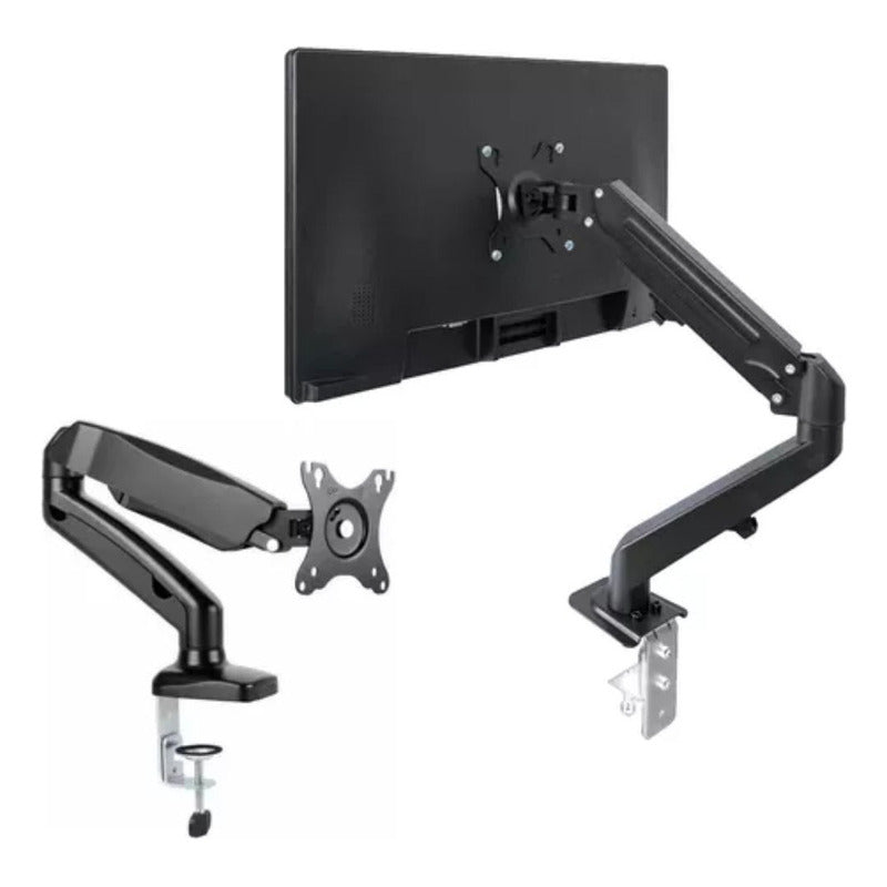 Soporte De Monitor Ergonomico A Gas Para Escritorio 17 A 32