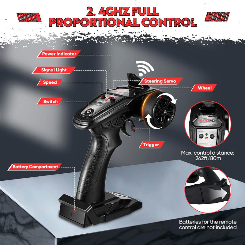 Auto A Control Remoto Off Road Buggy Crawler 2.4ghz