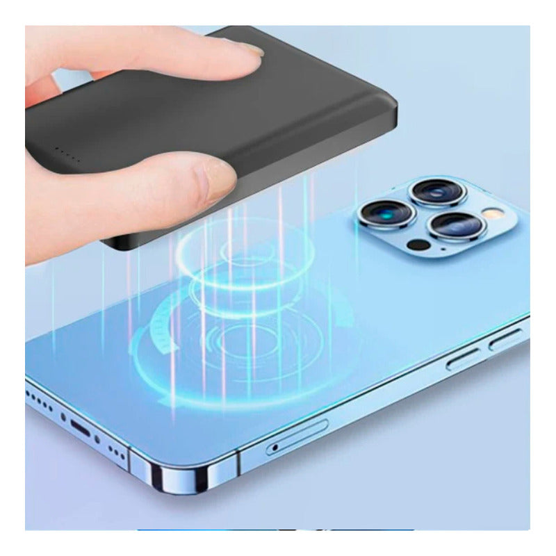 Bateria Portatil De 5000mah Powerbank Magnetico