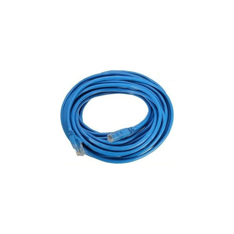Cable De Red Cat6 Lan 20 Metros Alta Transferencia De Datos
