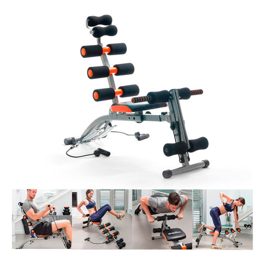 Banco Fitness Abdominales Multifuncional Ejercicios Six Pack