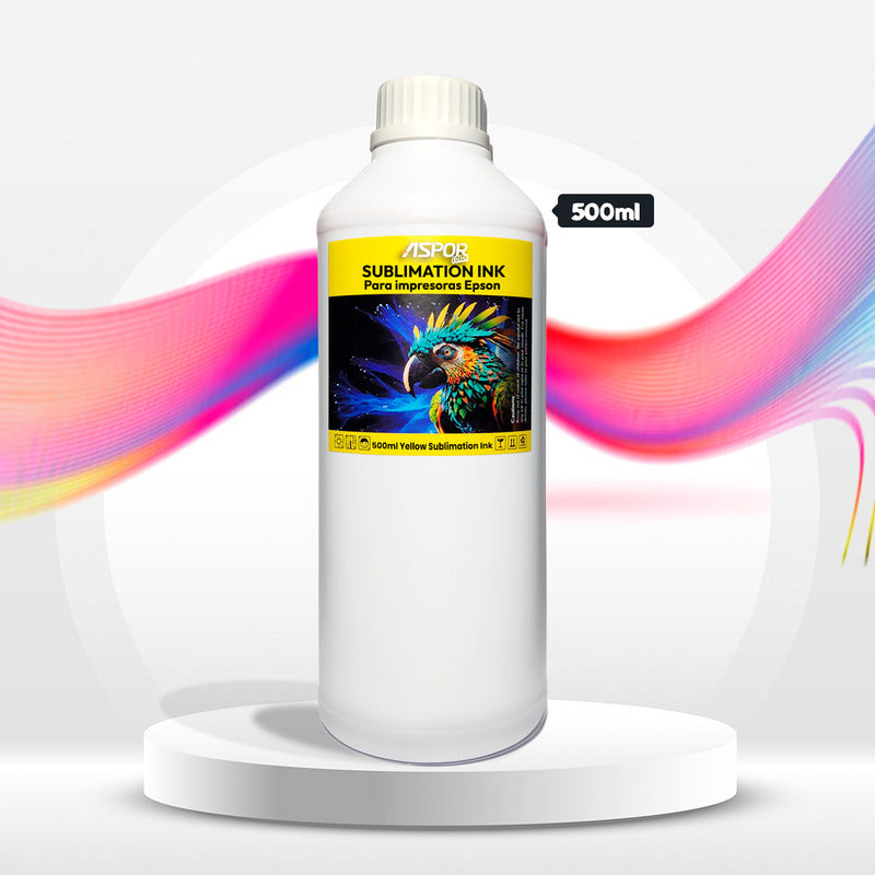 Tinta Sublimación Premium Universal 500ml Colores Impresora