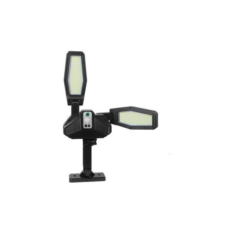 Foco Solar Led Exterior Doble Control Y Sensor Mov Kxk-988