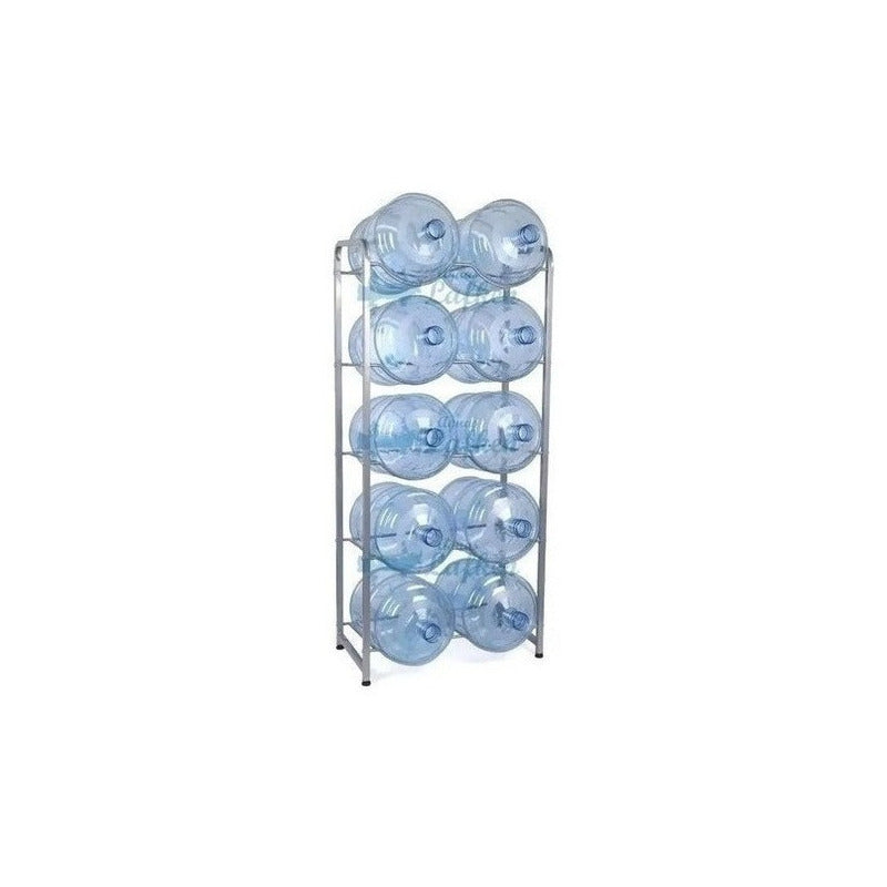 Estante Organizador Rack 10 Botellones Bidones Agua 20lts