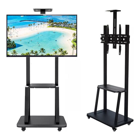 Soporte Tv Grande 60 A 100 Pulgadas Movil Ruedas Pedestal