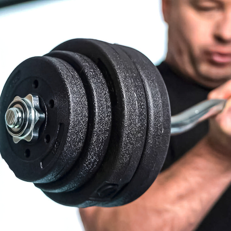 Disco Preolímpico Pesas Pvc 1.25kg Entrenamiento Gym