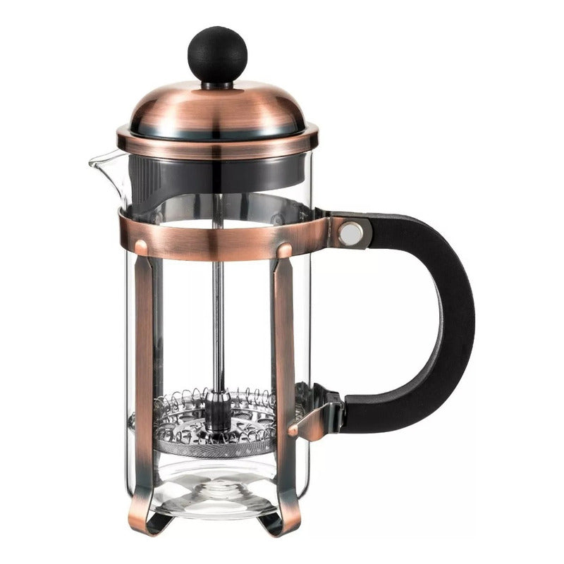 Prensa Francesa De Bronce Cafetera 1 Litro Greenbank Coffe