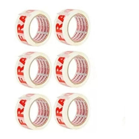 Cinta Embalaje Fragil 50 Metros Y 50 Micrones 48mm