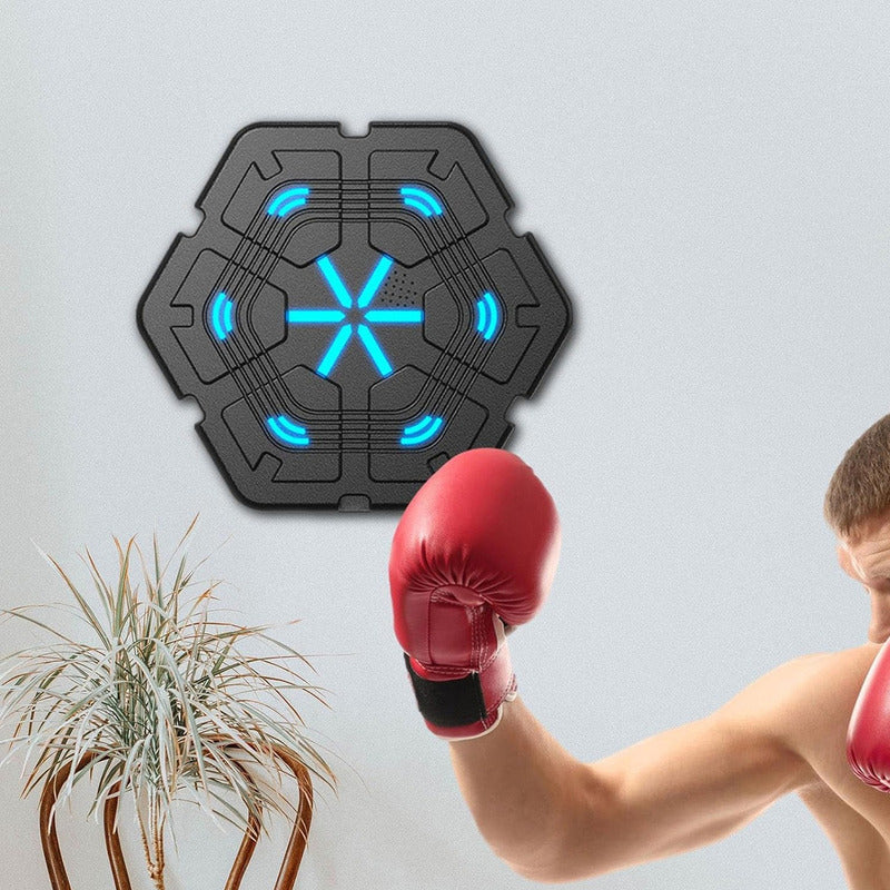 Maquina De Boxeo Con Bluetooth 40cm Con Guantes