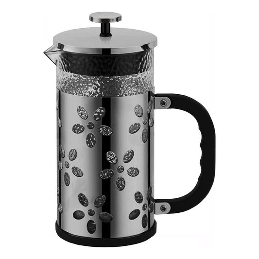 Prensa Francesa De Vidrio Corrugado Cafetera 1 Litro Premium