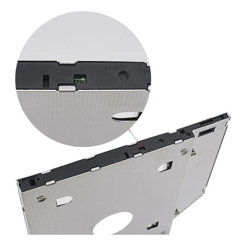 Case Cofre Disco Duro Solido Ssd Hdd 9.5mm Slot Cd/dvd-rom