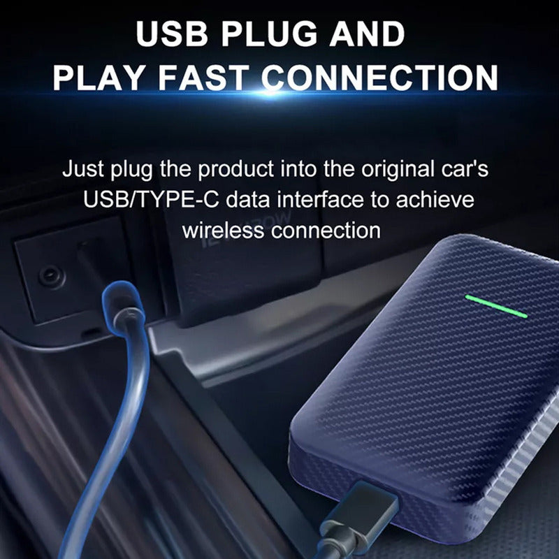 Adaptador Inalámbrico Carlinkit Android Auto Y Carplay V5.0