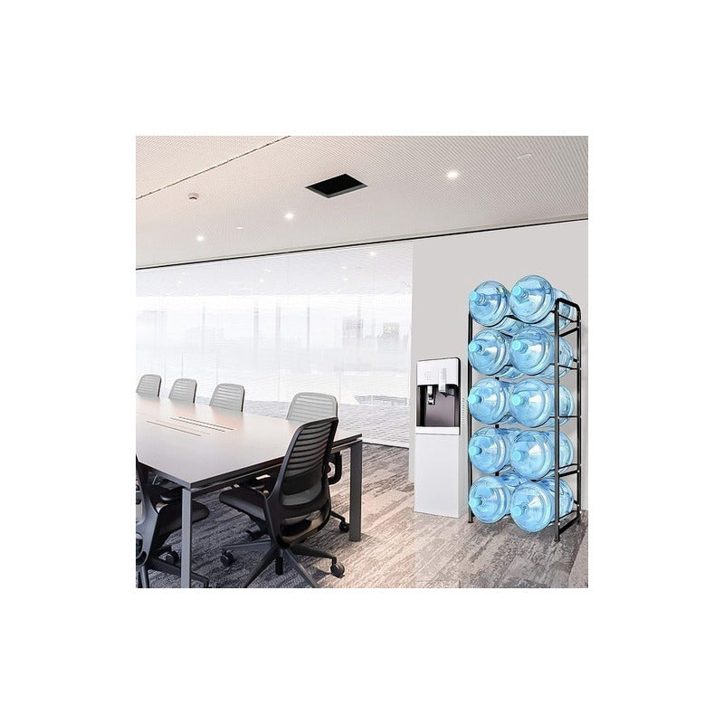 Estante Organizador Rack 10 Botellones Bidones Agua 20lts