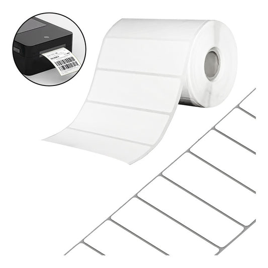 Etiquetas Adhesivas Térmicas 100x50mm Rollo 500 Unidades
