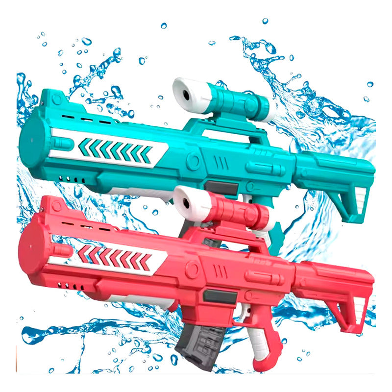 Pistola De Agua Rifle Automatico Inalambrico