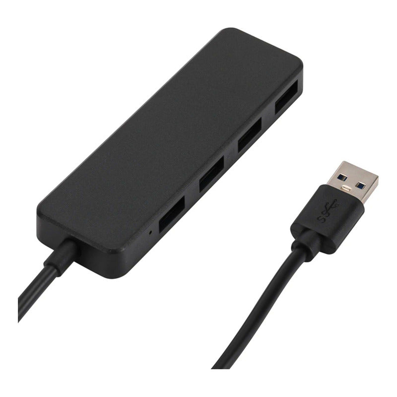 Adaptador Hub Usb 3.0 4 Puertos 5gbps Alta Velocidad Led