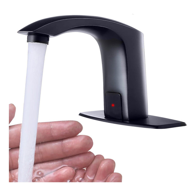 Llave Griferia Lavamanos Acero Sensor Apertura Automatico