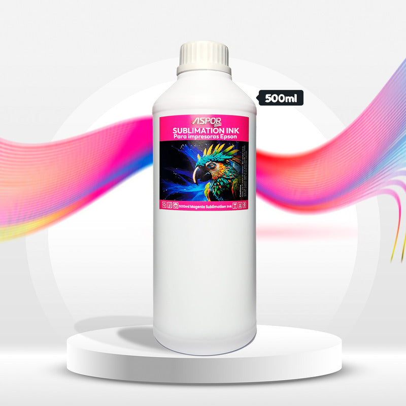 Tinta Sublimación Premium Universal 500ml Colores Impresora