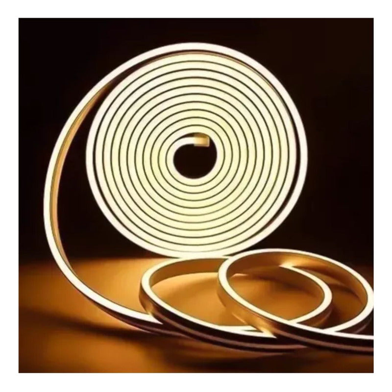 Cinta Led Tira Neon Flex De 5 Metros Luz 12v
