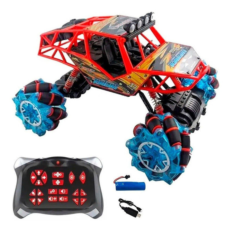 Auto A Control Remoto 4x4 Recargable Rock Rover Drifting
