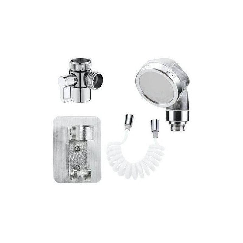 Kit Ducha Bidet Arabe Lavamanos Acero Inoxidable Completo