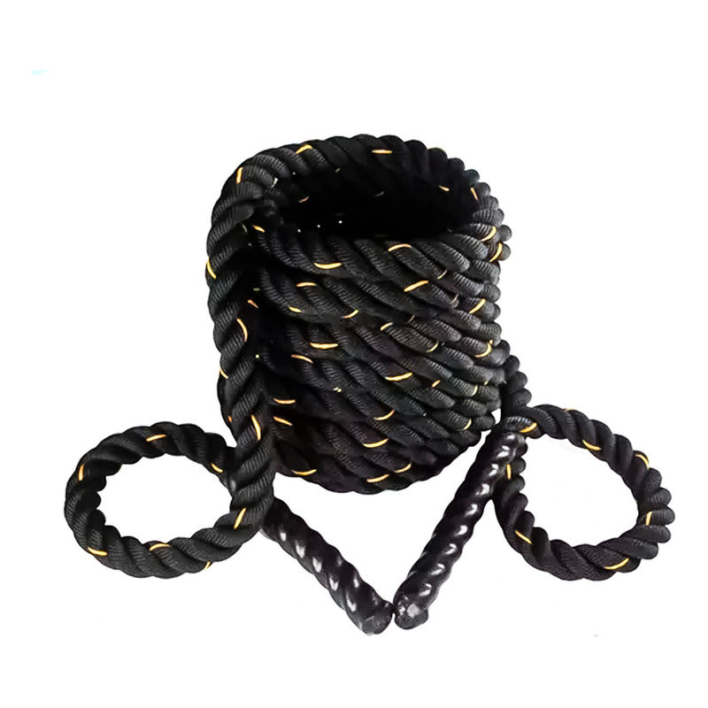 Cuerda Crossfit Battle Rope Correa 12 Metros X 38 Milimetros