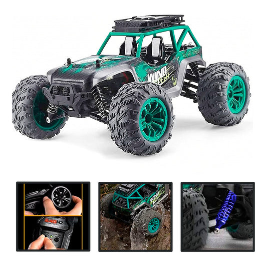Auto A Control Remoto Offroad Wind Speed 2.4ghz Rustico