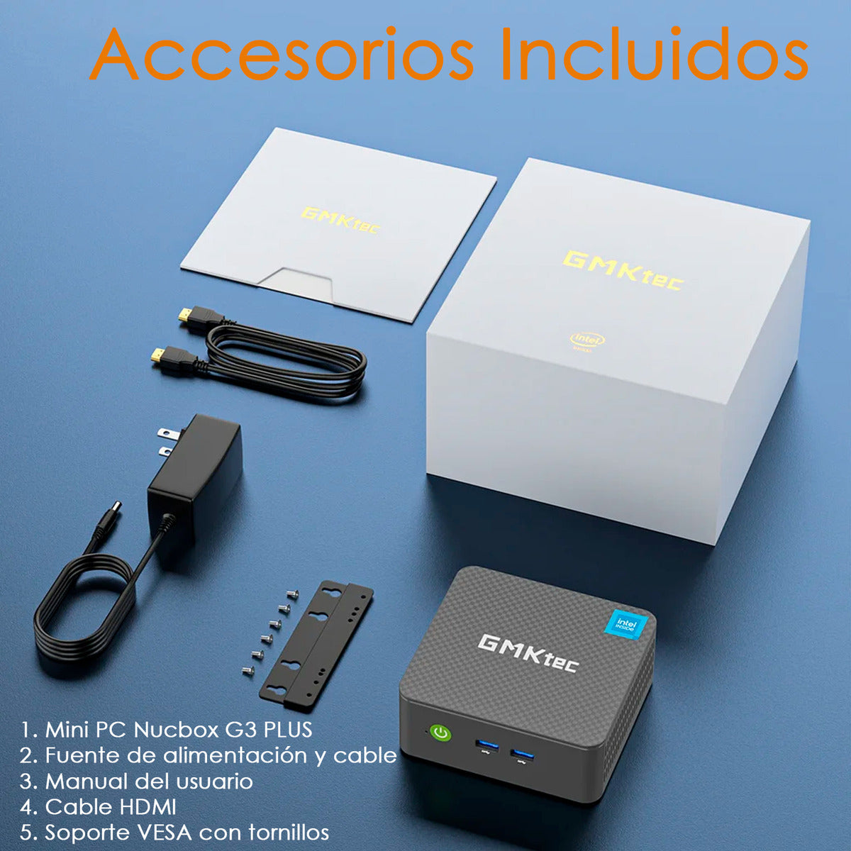 Mini Pc Gmktec M3 Plus N150 512gb 16gb 4k Dual Hdmi Ddr4