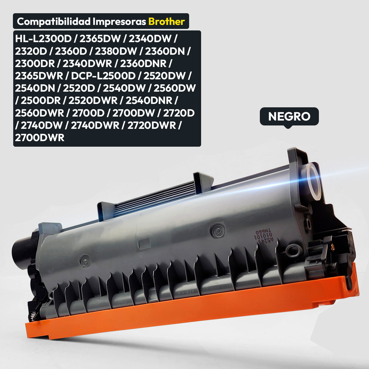 Toner  Alternativo Compatible Con Brother Tn2370 Tn660/2345/2350