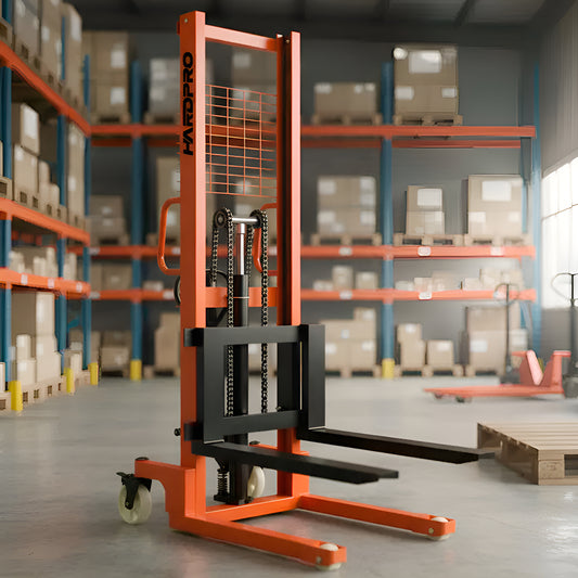 Apilador Hidráulico De Carga Manual Hardpro 1 tonelada 1,6mt