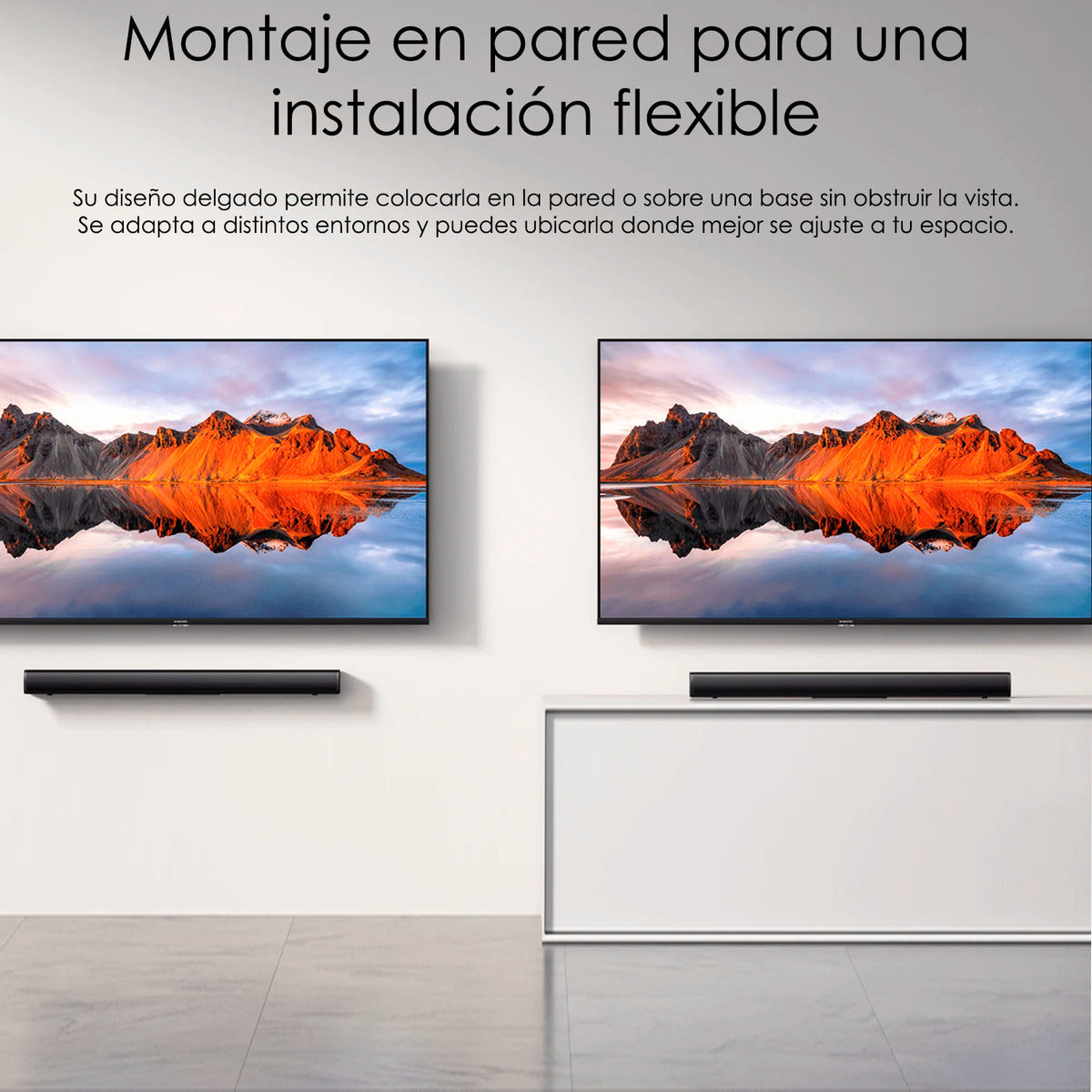 Barra De Sonido Xiaomi Soundbar 2.0 30w Bluetooth Parlante Negro 70-20k Hz