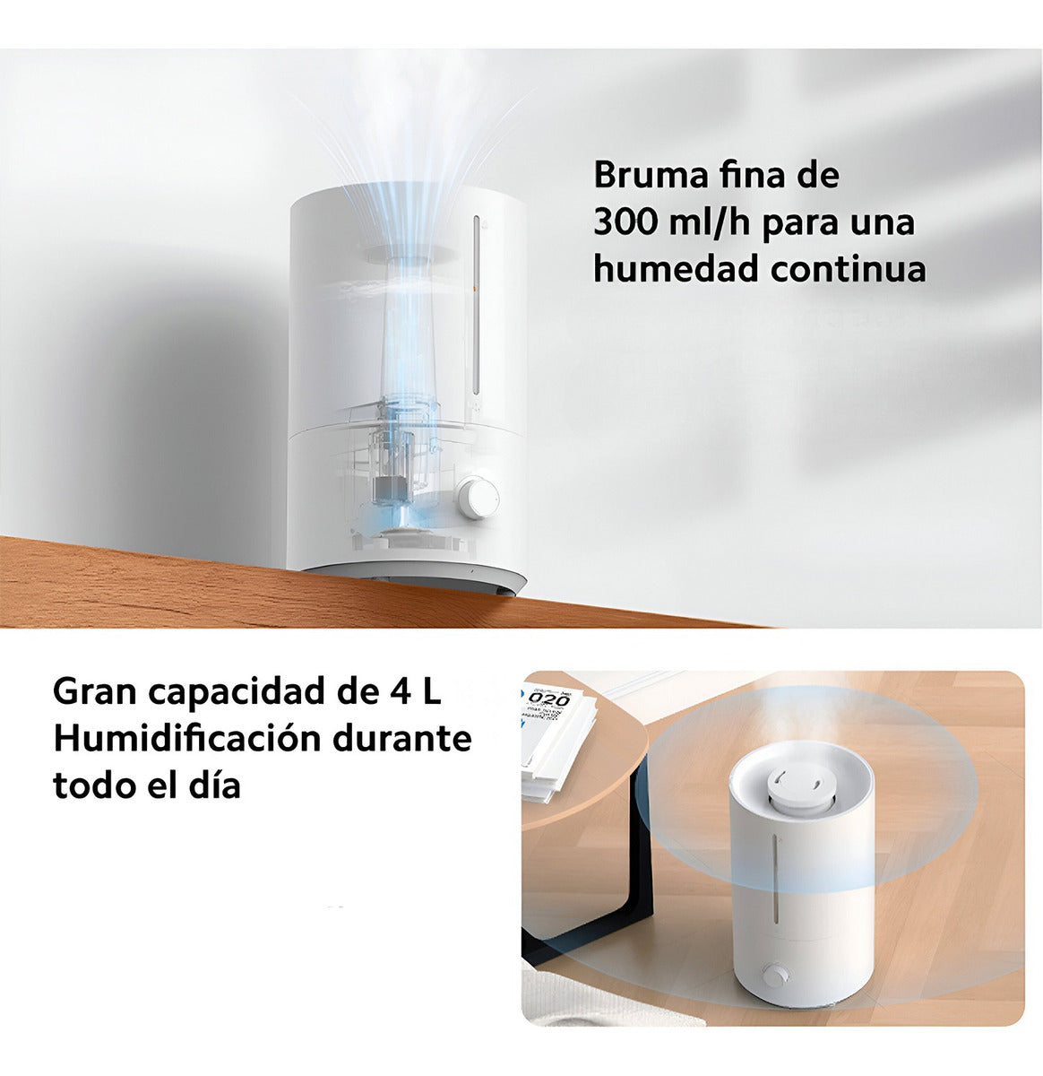 Humidificador Aire Xiaomi Smart Humidifier 2 Lite Eu 4l Blanco