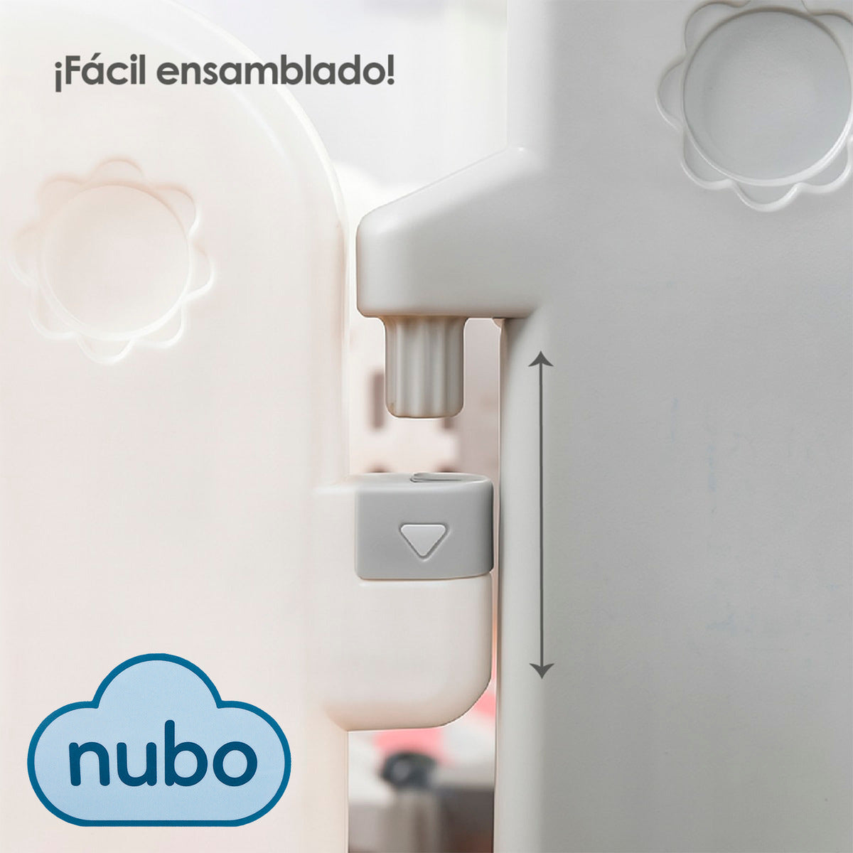 Corral Armable Bebe Nubo Seguridad Paneles De 120x120cm