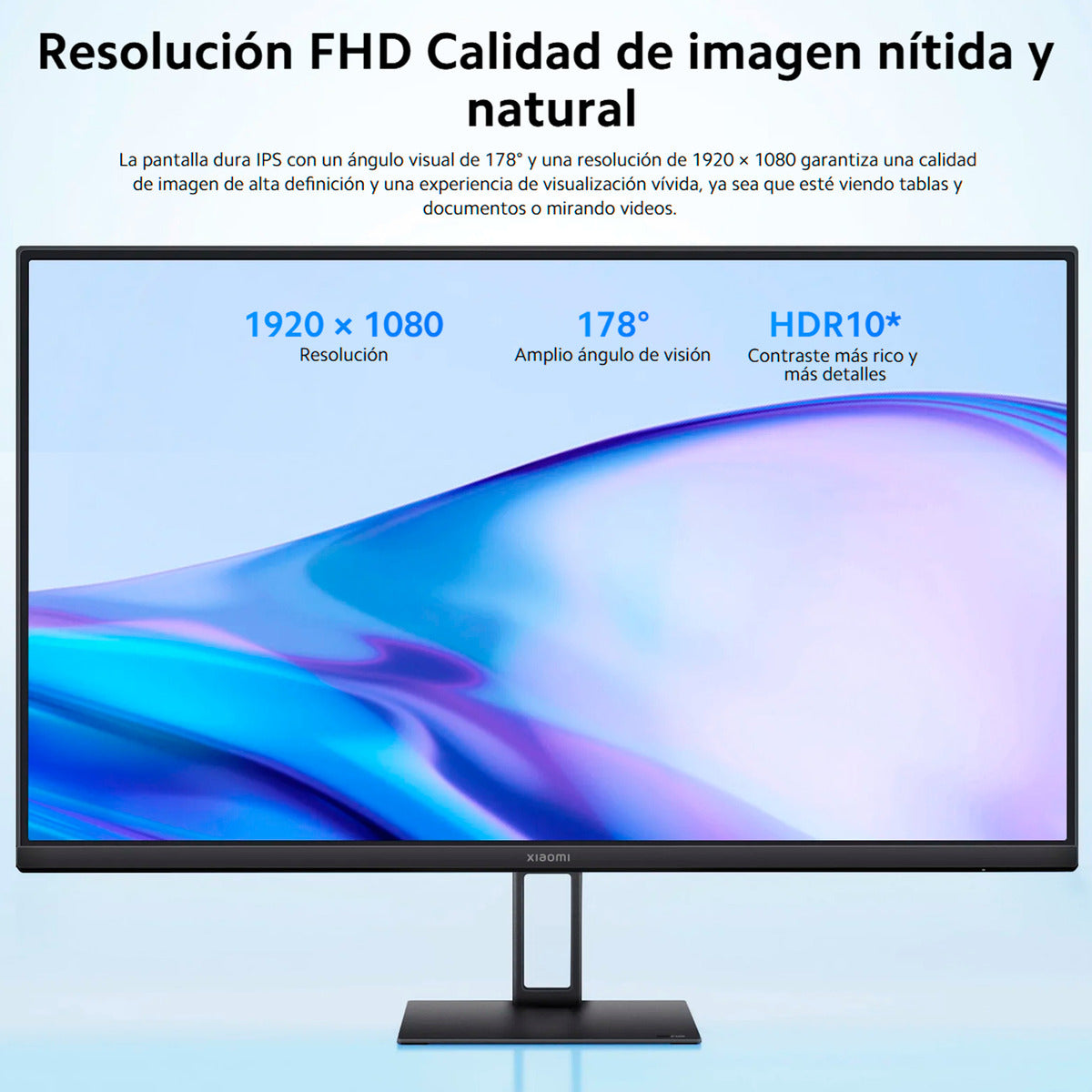 Xiaomi Gamer Monitor A27i 27in Fhd 1920*1080 Ips Dp A 100hz Negro