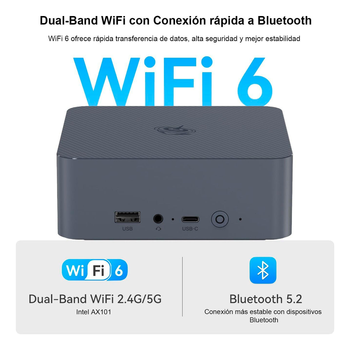 Mini Pc Beelink Eqi12 Intel Core 1220p 24gb 500gb Dual Lan