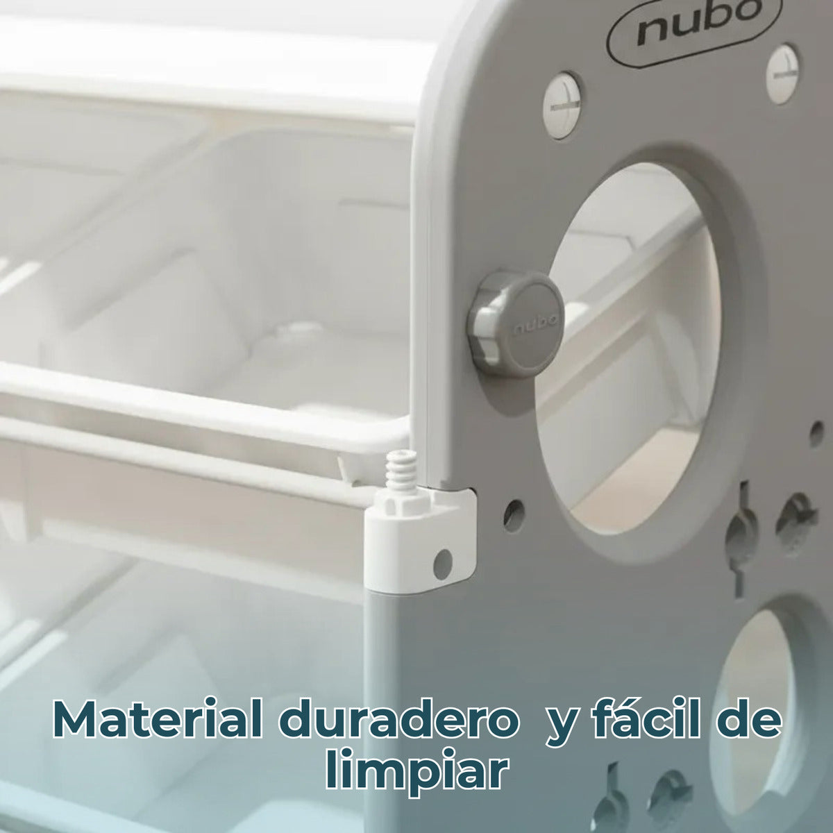 Organizador De Juguetes Pequeño Nubo 6 Bandejas Blanco