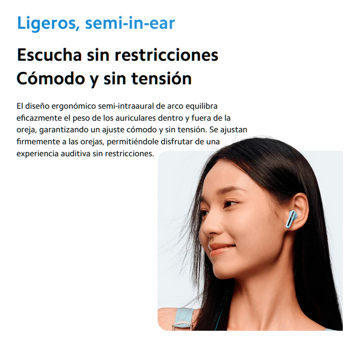 Xiaomi Audifonos Redmi Buds 6 Active Bluetooth Ipx4 Earbuds Blanco