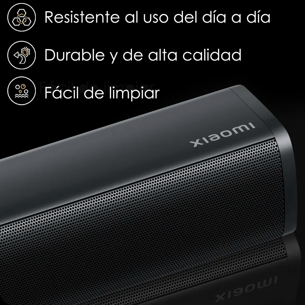 Barra De Sonido Xiaomi Soundbar 2.0 30w Bluetooth Parlante Negro 70-20k Hz