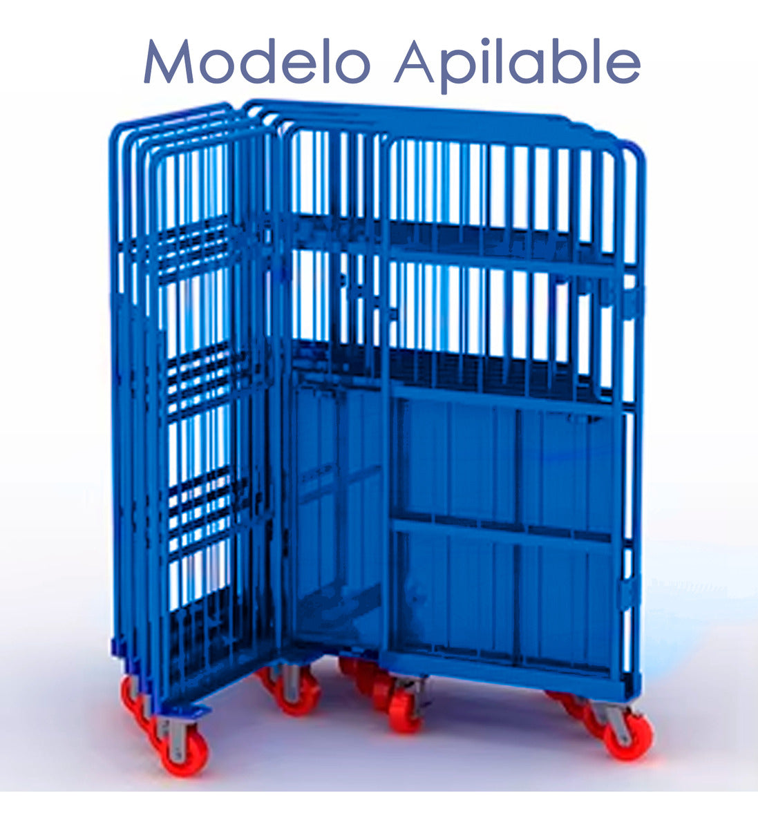 Carro Picking De Carga Para Bodega Plegable Acero 500kg