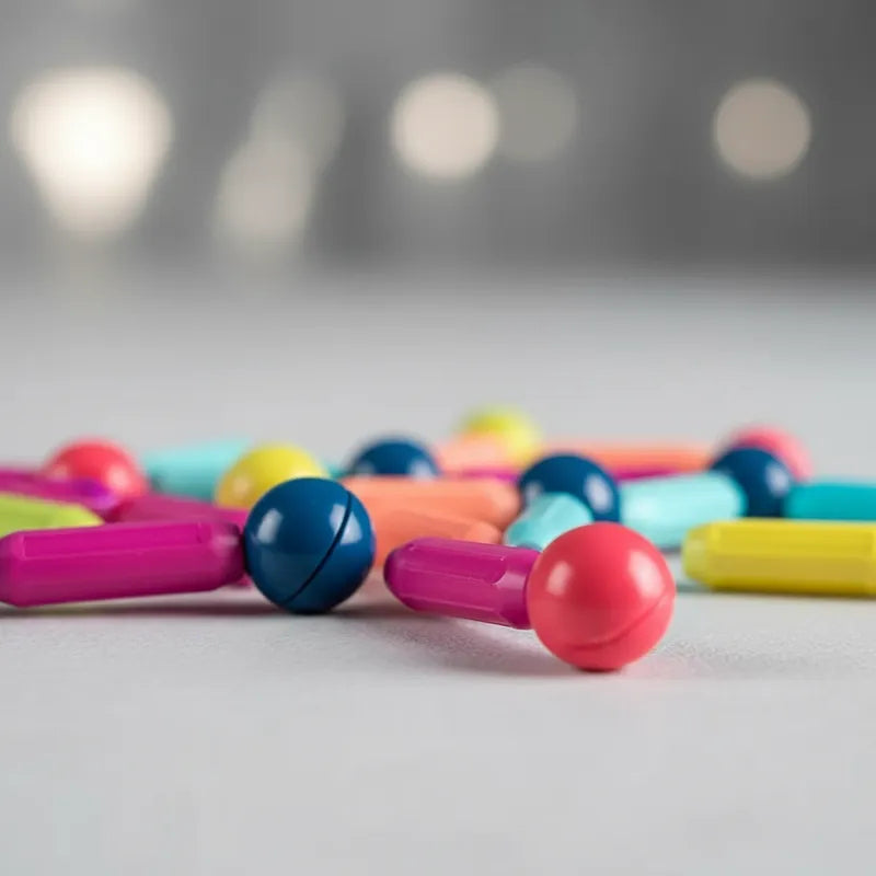 Bloques Magneticos 2 en 1 De Varillas 3D De 84 piezas Con Balde No Tóxico