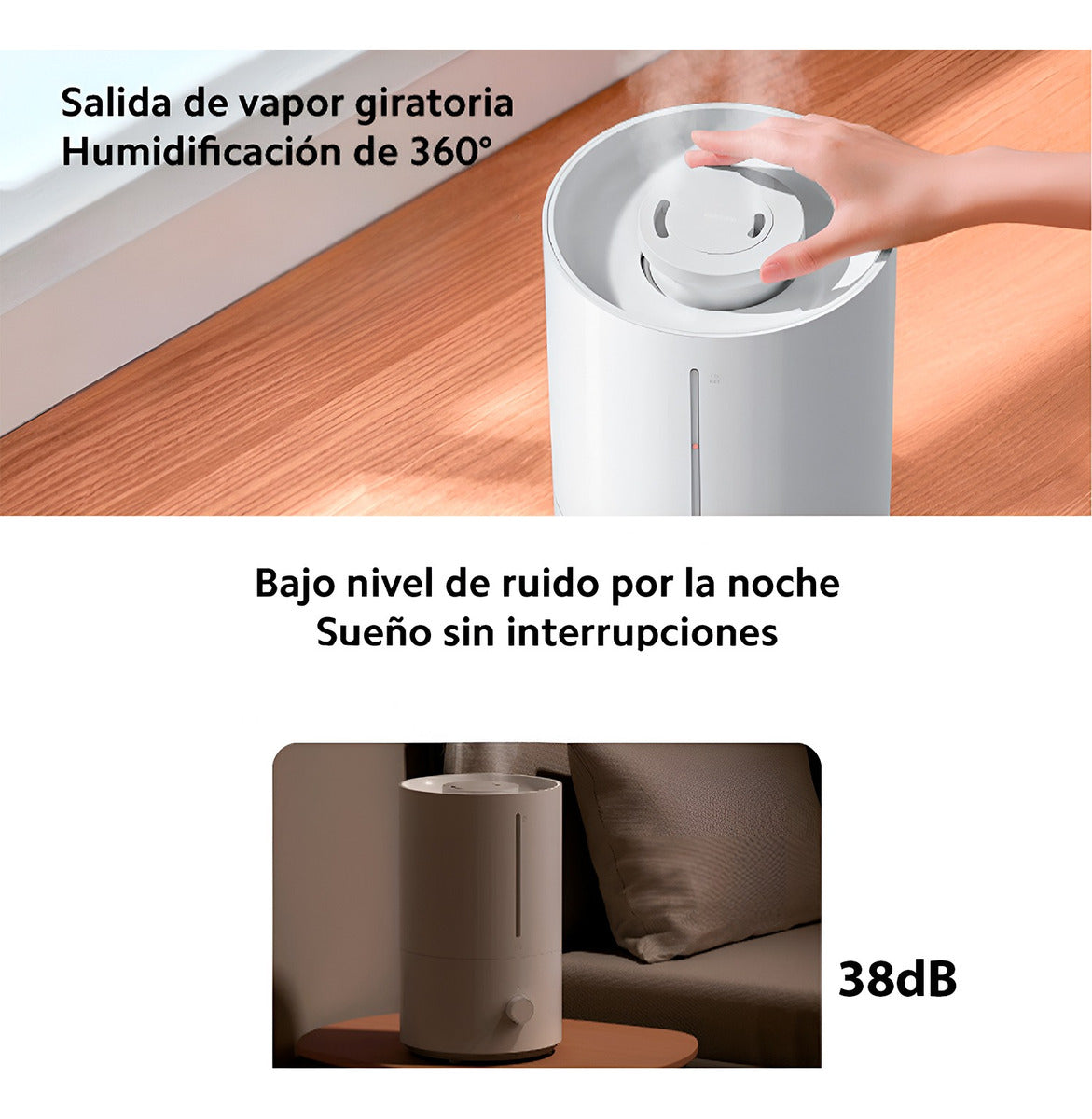 Humidificador Aire Xiaomi Smart Humidifier 2 Lite Eu 4l Blanco