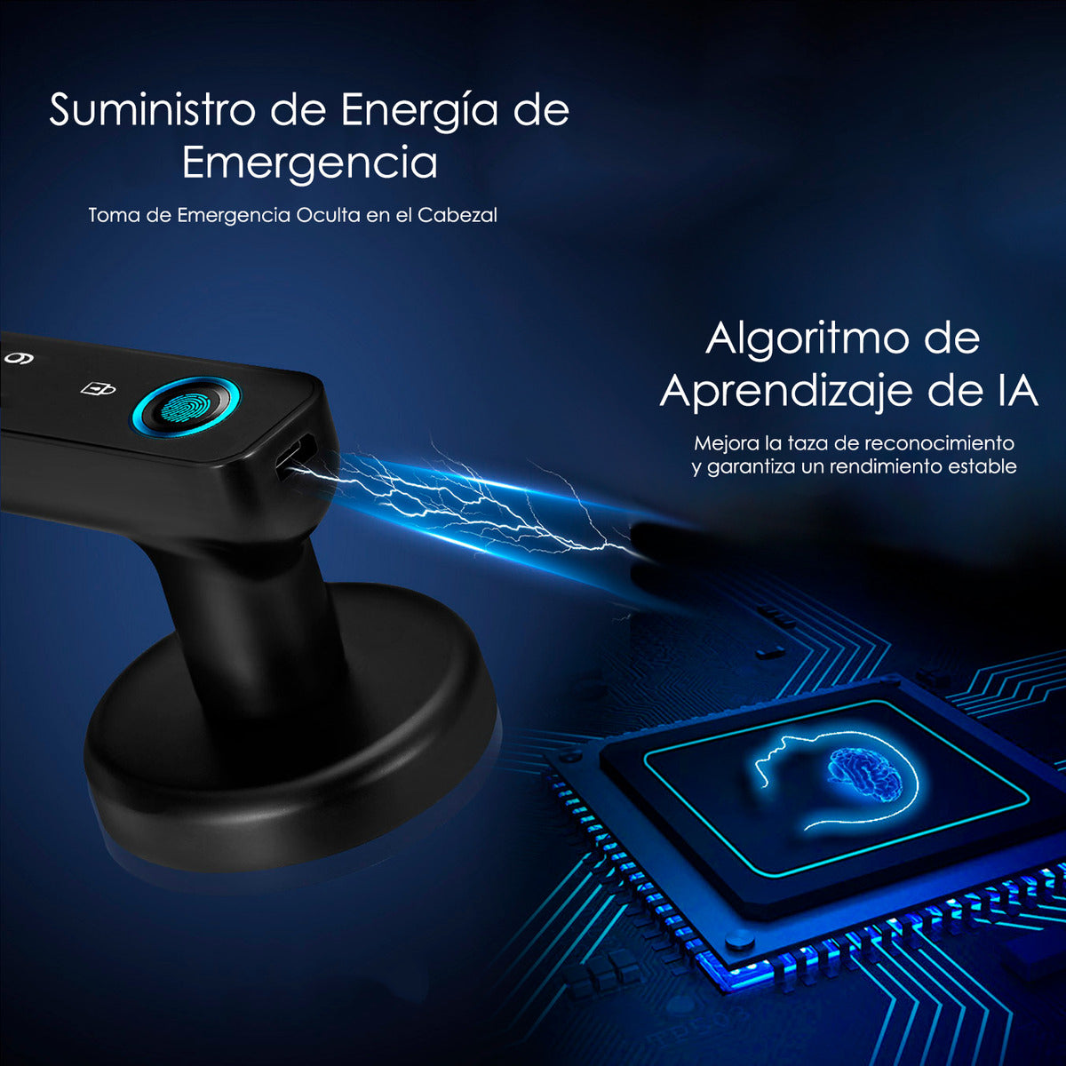 Cerradura Inteligente Wifi Con Huella Codigo Y Llave