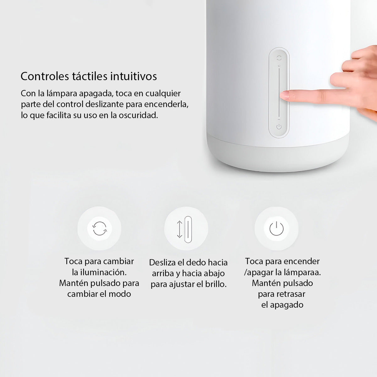Xiaomi Mi Bedside Lamp 2 Lámpara Smart Bluetooth Wifi Blanco