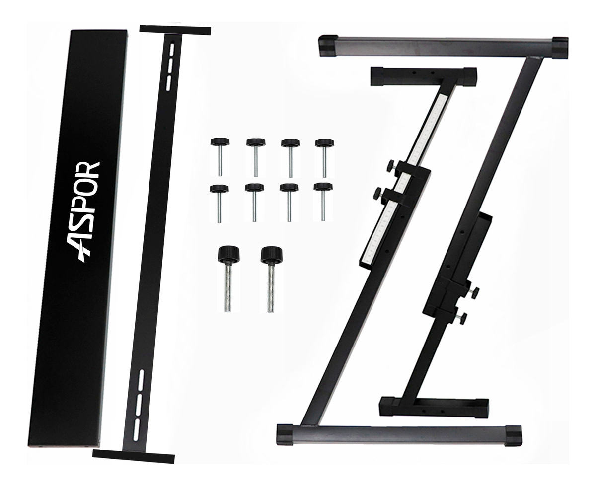 Atril Fijo Soporte Para Teclado Tipo Z Ajustable 81cm